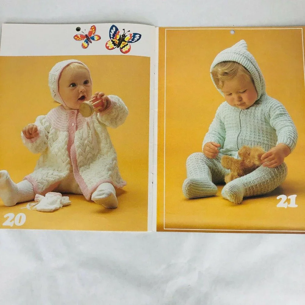 Fairy Tale Baby Book Susan Bates Knitting‎ Pattern Book 17340 Babies to 3 Years